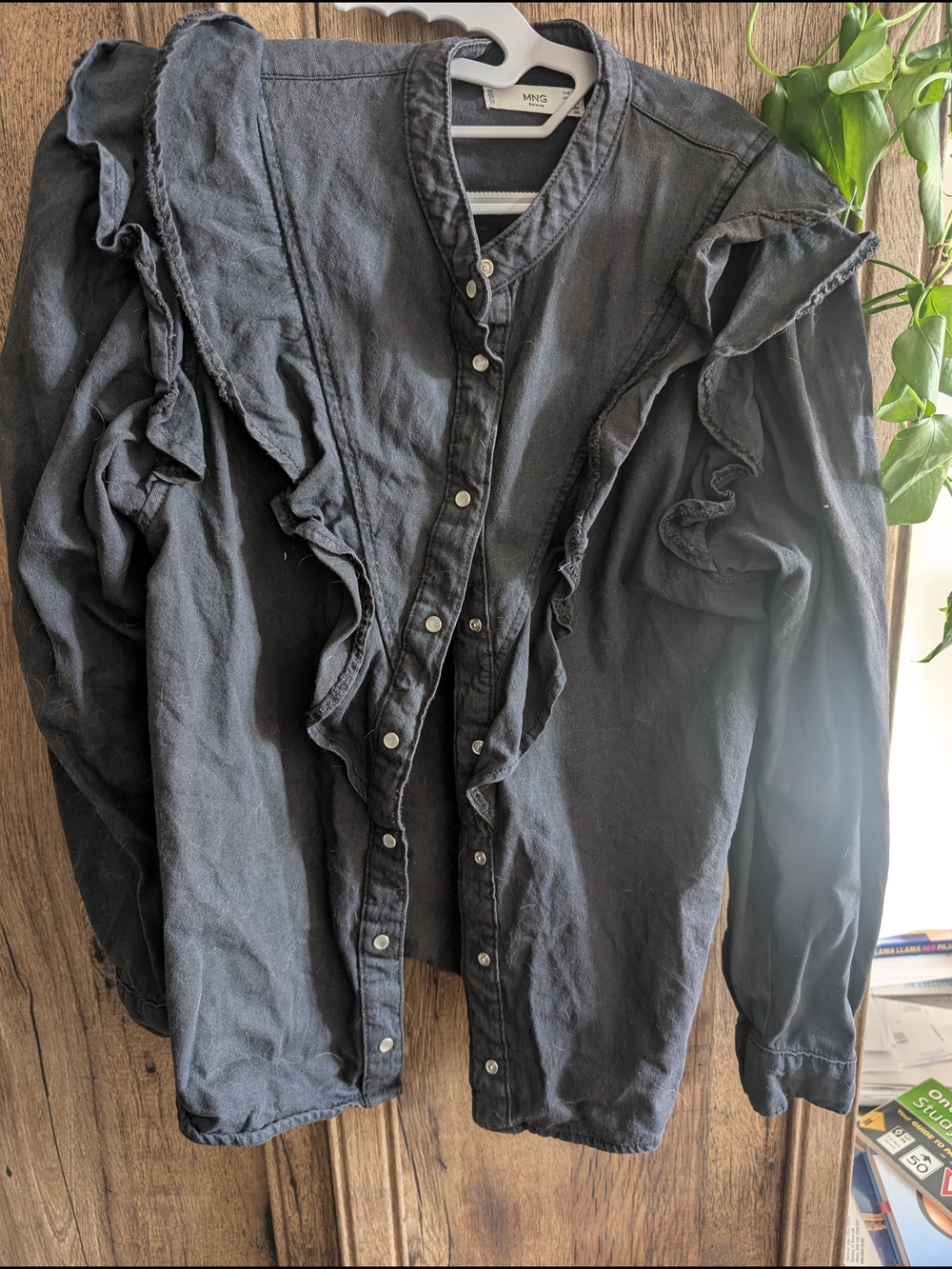 Mango Ruffle Blouse - Picture 4 of 4